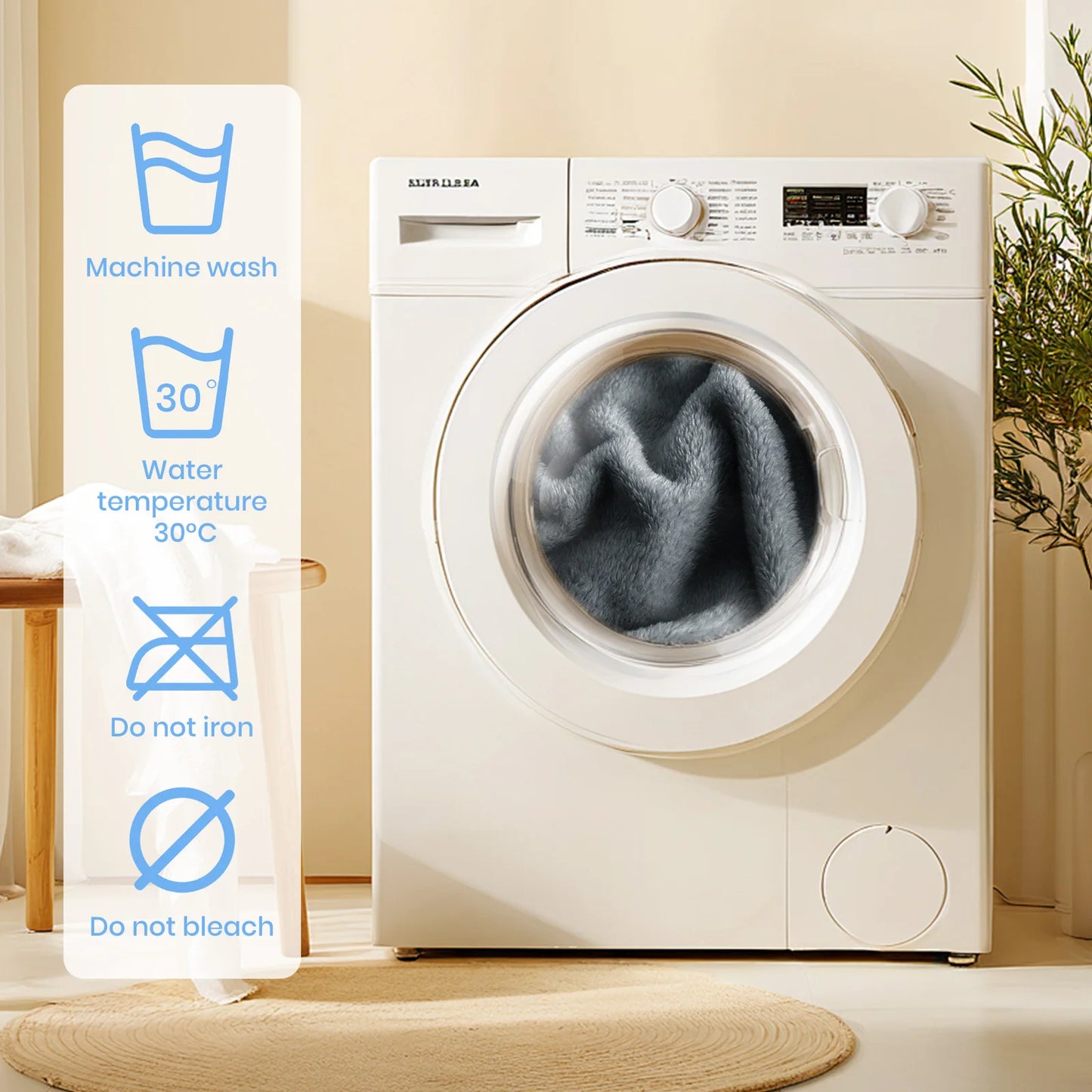 Good Nite Women Sherpa Fluffle Sweatshirt Blanket Lengthen Warm Cozy Oversized Wearable Pocket Blanket Hoodie for Adults