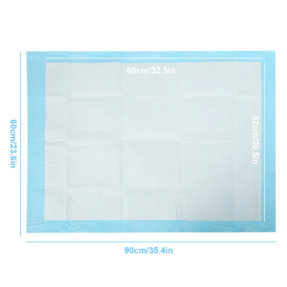 50pc Pet Diaper 60*90cm  60*60cm Dogs Diapers Disposable Puppy Training Pee Pads Quick Dry Surface Mat Clean Cushion Dog Supplie