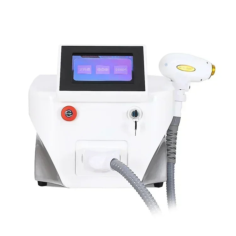 808 Diode Laser Hair Removal Machine 755 808 1064nm Wavelengths Cooling Head Painless Laser Epilator Face Body Hair Removal