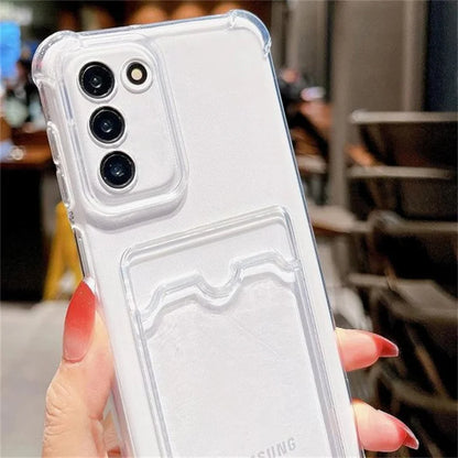 Clear Wallet Case for Samsung Galaxy A56 A55 A36 A26 A16 5G Card Cases Galaxy A54 A35 A25 A15 A34 A24 A14 A53 A33 A23 A52 Cover