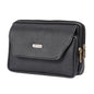 Men Cell Phone Waist Case Bag Pouch Leisure Small Leather Mobile Phone Belt Clip Bag Belt Pouch Leather Cell Phone Holster