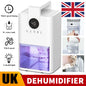 1000ML Electric Dehumidifier for Home Condensation Moisture with Timer Silent  Bedroom Office Kitchen Deodorizer Dryer