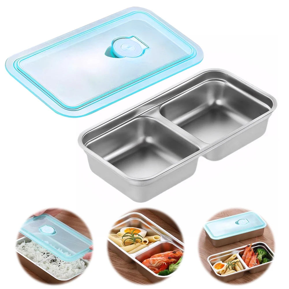 4Pcs Stainless Steel Food Storage Containers Leak Proof Condiment Containers Small Sauce Cups for Indoor Office Outdoor Travel