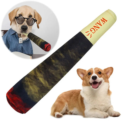 1-5PCS Funny Interactive Dog Chewing Toy Creatives Cigarette Design Squeaky Sound for Dog The Perfect Pet Gift for Plays Dogs To
