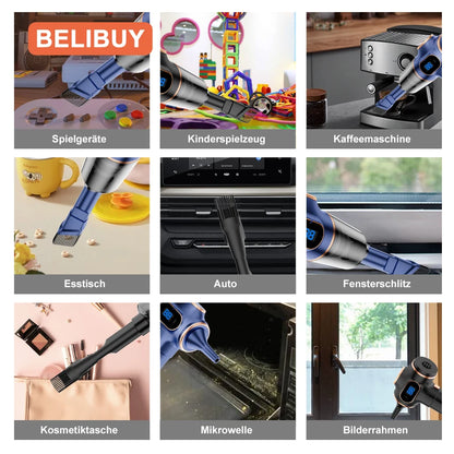 ABS Wireless Car Vacuum Cleaner - Household Appliance - Sofa - Office - High Power - Household Cleaning Machine - Carpet Cleaner