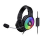 Redragon H350 RGB Wired Dynamic RGB Backlight Dynamic RGB Backlight Gaming Headset 50MM Drivers Over-Ear Headphones