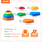 SucceBuy 6 PCS Balance Stepping Stones Kids Sports Toys Training Sensorial Social Games for Children Indoor or Outdoor Play