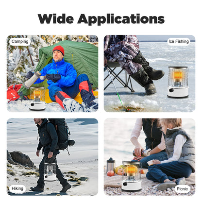 Liftable Kerosene Space Heater, Portable Kerosene Heater for Home Outdoor, Multi-functional 6L Fuel Consumption Windproof Stove