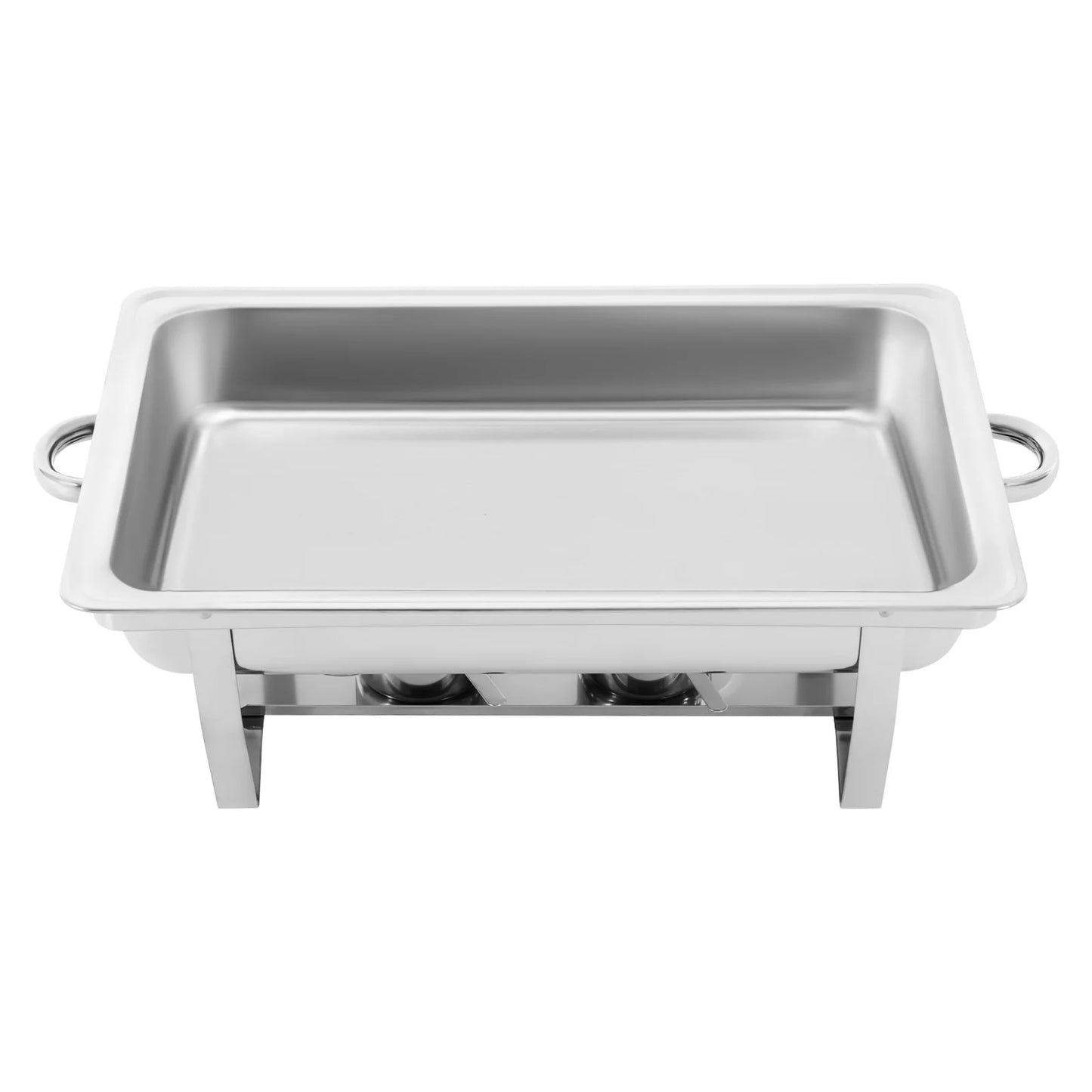 Stainless Steel Chafing Dish Buffet Set Rectangular Catering Chafer Warmer Buffet Dishes Warming for Restaurants, Buffets