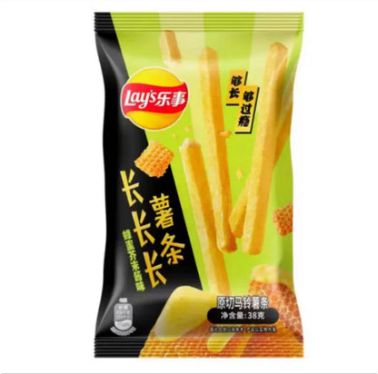 Lay's, Long French Fries in Honey Mustard Flavor, Pack of 3, 38g/pack