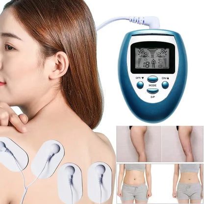 6 Modes EMS Electric Muscle Massager Body TENS Unit Abdominal Electro Stimulator for Relaxation - Body Massage Muscle Stimulator
