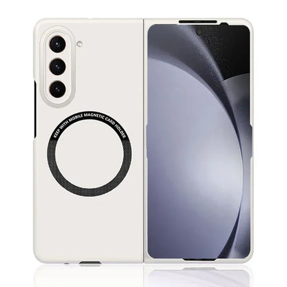 Ultra Thin Skin Feel Case for Samsung Galaxy Z Fold 3 4 5 6 7 Fold5 for Magsafe Magnetic Wireless Charging Fold6 Fold4 Cover