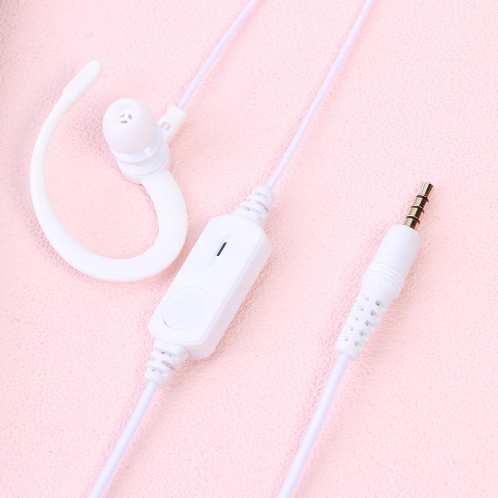 3.5mm Earpiece Headset PTT Mic Earphone Headphone for Xiaomi Mijia 1S Radio