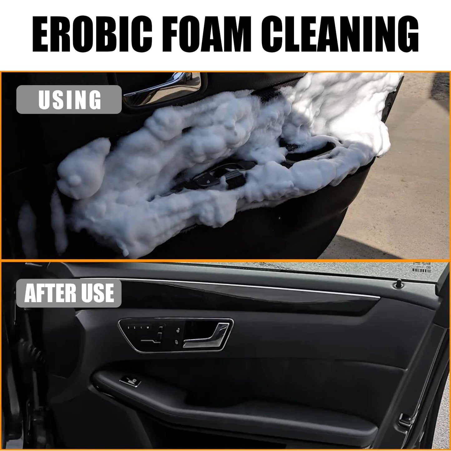 Car Seat Stain Remover Cleaning Foam Spray Free from washing Car Rust Remover Cleaning Multi Purpose Foam Cleaner Car House Seat
