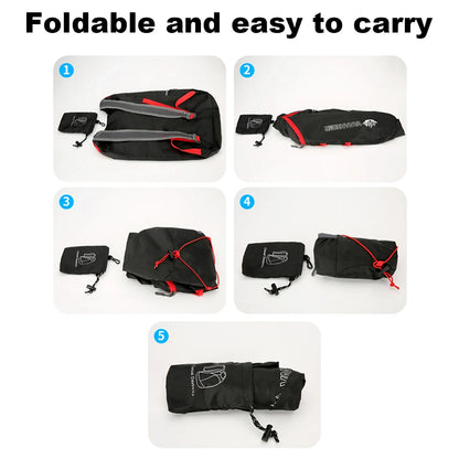 10L Foldable Portable Backpack Folding Mountaineering Bag Ultralight Outdoor Climbing Cycling Travel Knapsack Travel Daypack Bag
