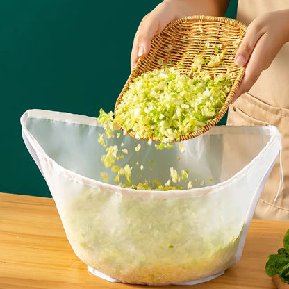 Soy Milk Bag Reusable Mesh Strainer Bag Multi-Function Brew Filter Bag Fine Mesh Food Strainer Bag for Cheese Making