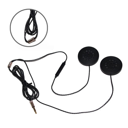 Motorcycle Helmet Headset Anti-interference Wireless Riding Headphone HiFi Wireless Stereo Earphone 3.5mm Port Music Earphone