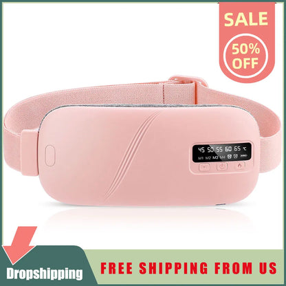 Wireless Heating Pad Menstrual Heating Massager Belt Abdominal Belt Period Relief Thermal Massager Belly Warm Palace Belt