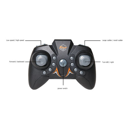 Waterproof 2.4GHz RC Boat High Speed Electric Ship Water Model with LED Lights Children Remote Control Ship Toy