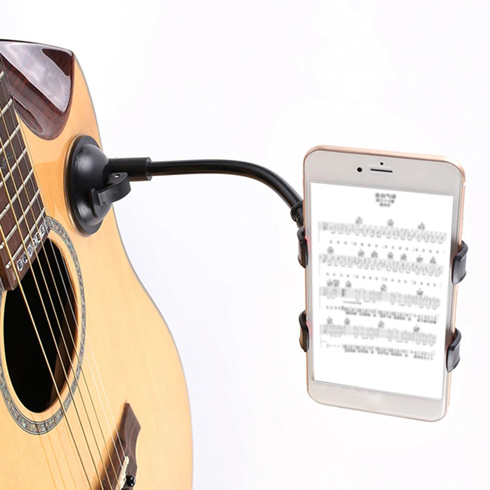 Phone Holder Stand Guitar Singing Lyrics Song Suction Cup Support Holder Musical Enjoyable Instrument Supplies
