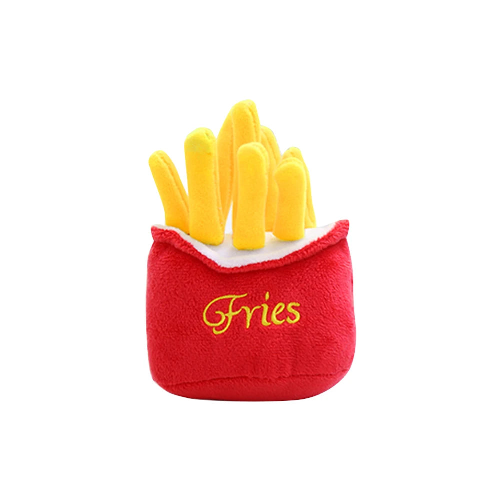 1Pc Pet Toys Fruit Animals Cartoon Dog Toy Stuffed Squeaking Cute Plush Puzzle for Dogs Cat Chew Squeaker Squeaky Toy