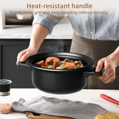 13pcs Cookware Set Pan Pot Non Stick Saucepans Frying Pan Cookware Set Glass Lid Sauce Pan