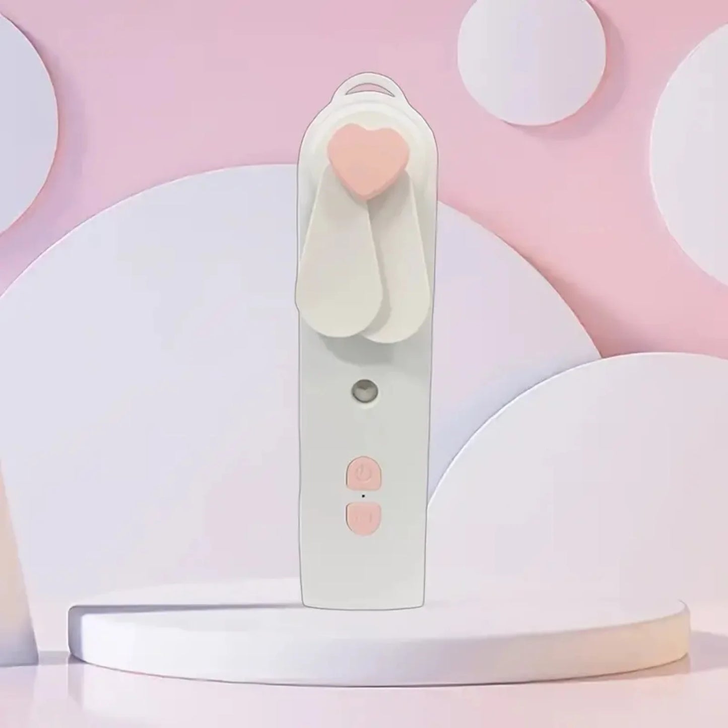 Mini Nano Face Steamer Handheld Mist Fan, 2-speed Wind Adjustment, Water Sprayer - Perfect Gift for Women, Wife, Girls