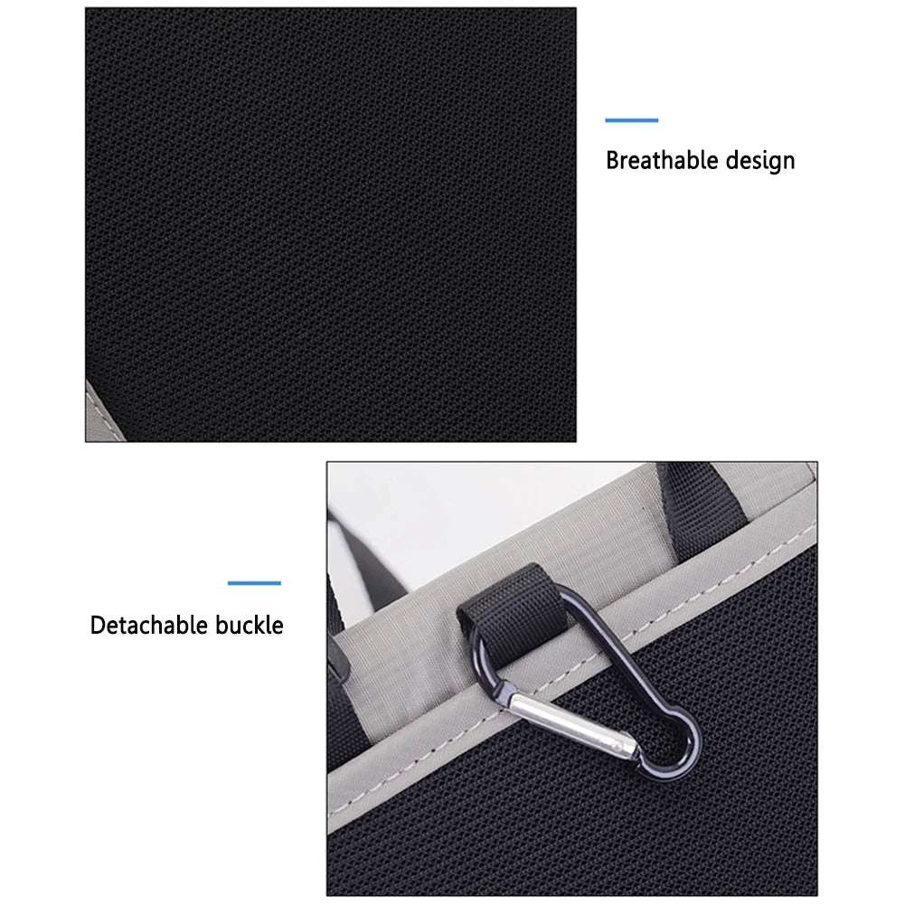 Travel Anti-theft Document Storage Bag Passport Holder Bags Nylon Portable RFID ID Credit Card Organizer Neck Pouch