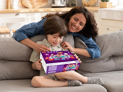 VATOS Science Circuit for Kids DIY Electronics Exploration Kit 150+ Project Physics Experiment Circuit Board Educate Toy Ages 6+