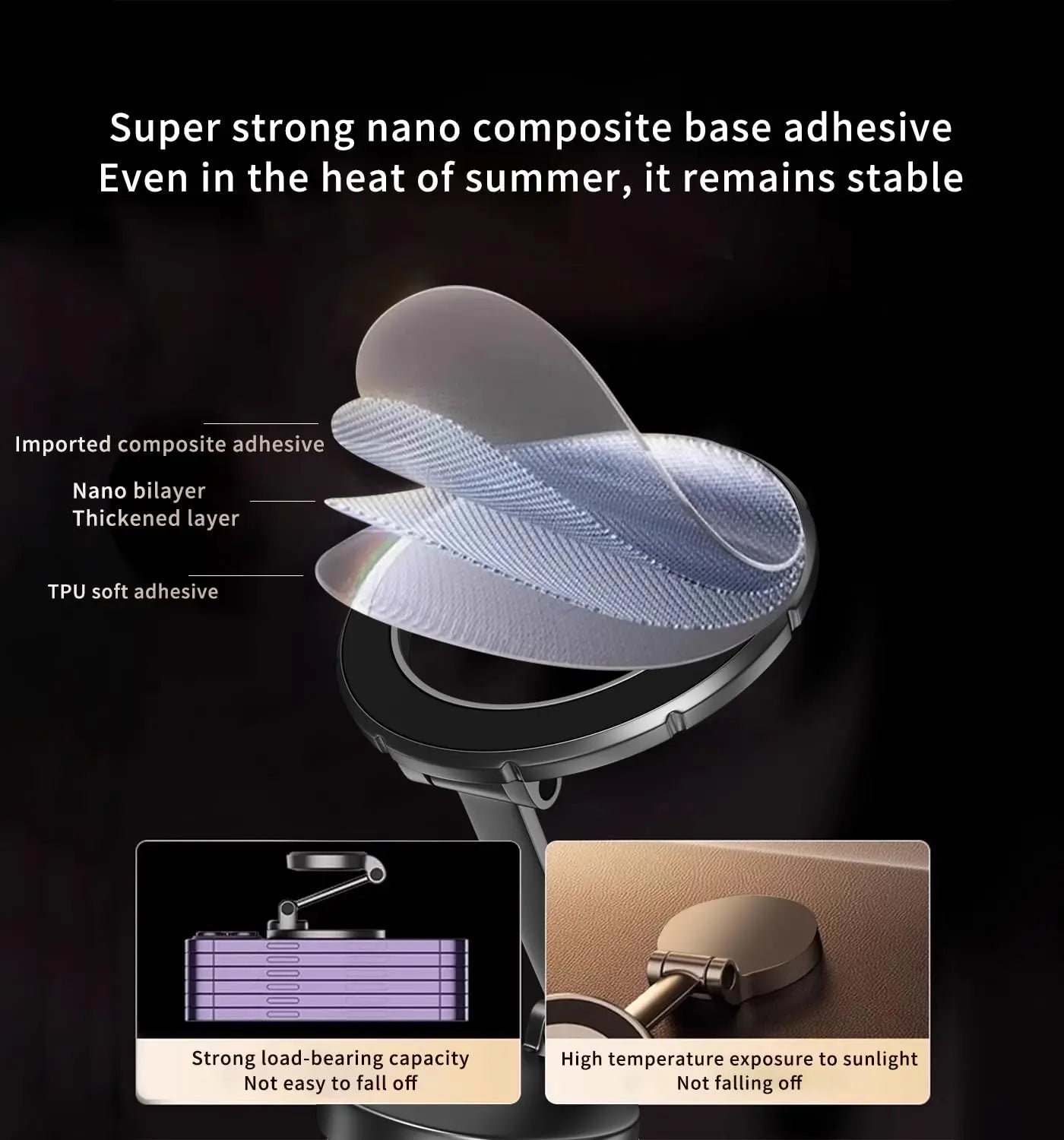 Car Mount, Dashboard  Phone Holder  Car, Windshield Car Phone Holder Mount   15/14/13