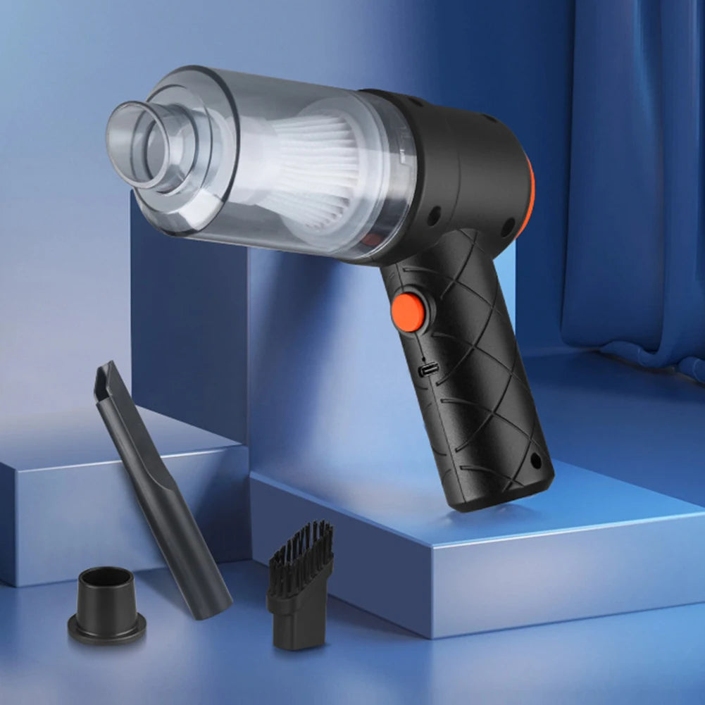 Portable Wireless Car Vacuum Cleaner 3500PA Wireless Vacuum Cleaner Dual Use Car Cleaner for Home Keyboard 120W Powerful Vacuum