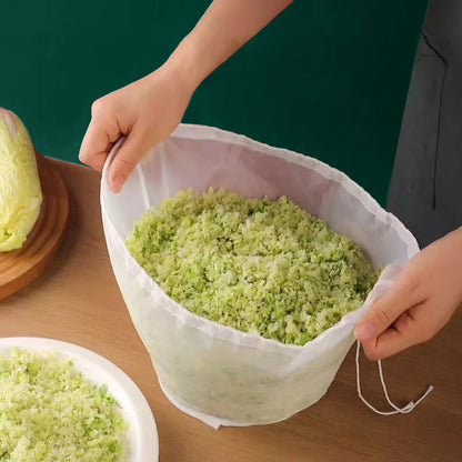 Soy Milk Bag Reusable Mesh Strainer Bag Multi-Function Brew Filter Bag Fine Mesh Food Strainer Bag for Cheese Making