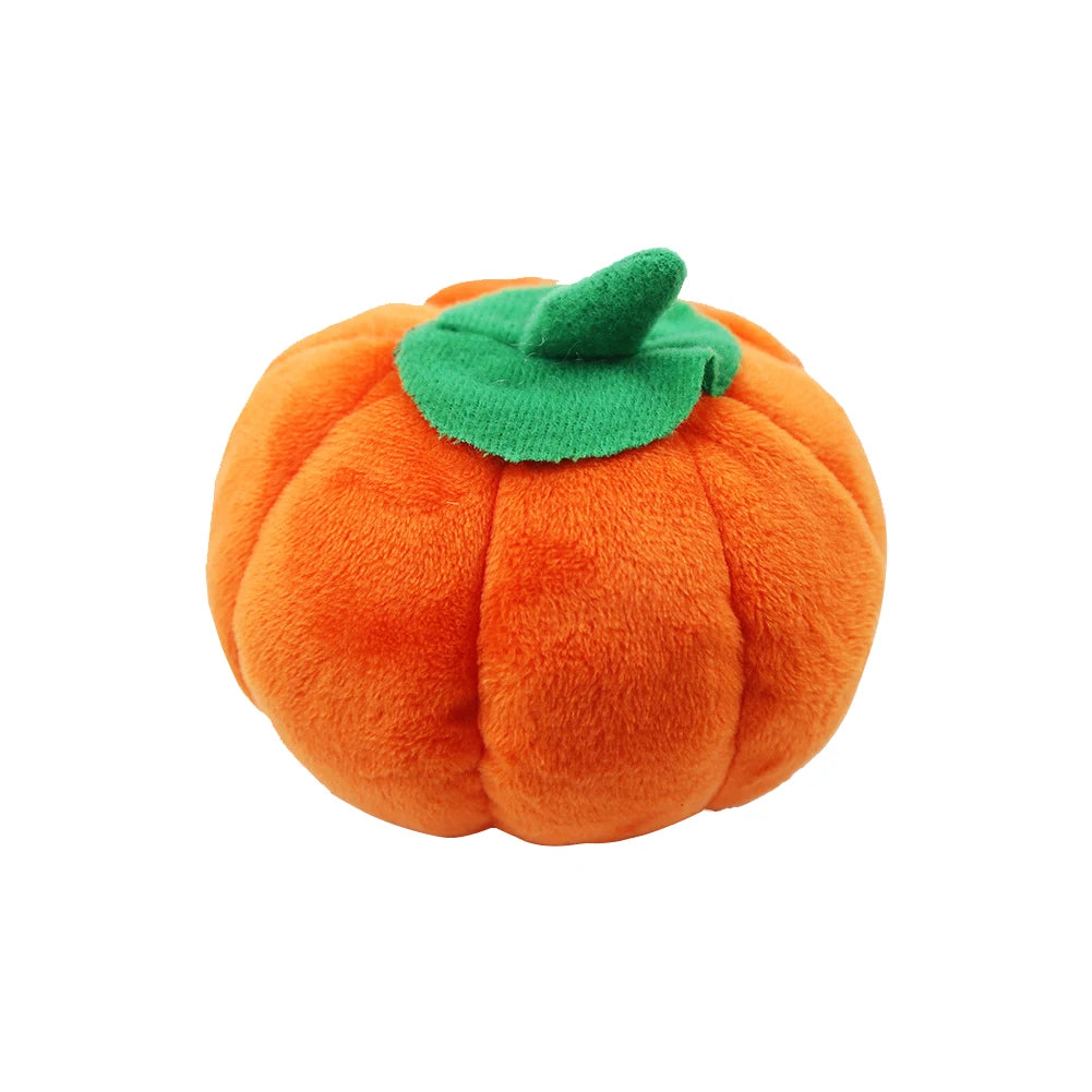 1Pc Pet Toys Fruit Animals Cartoon Dog Toy Stuffed Squeaking Cute Plush Puzzle for Dogs Cat Chew Squeaker Squeaky Toy