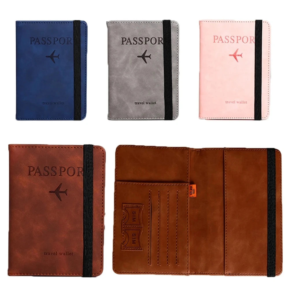 Credit Card Holder Passport Holder Passport Bag Travel Cover Case RFID Wallet