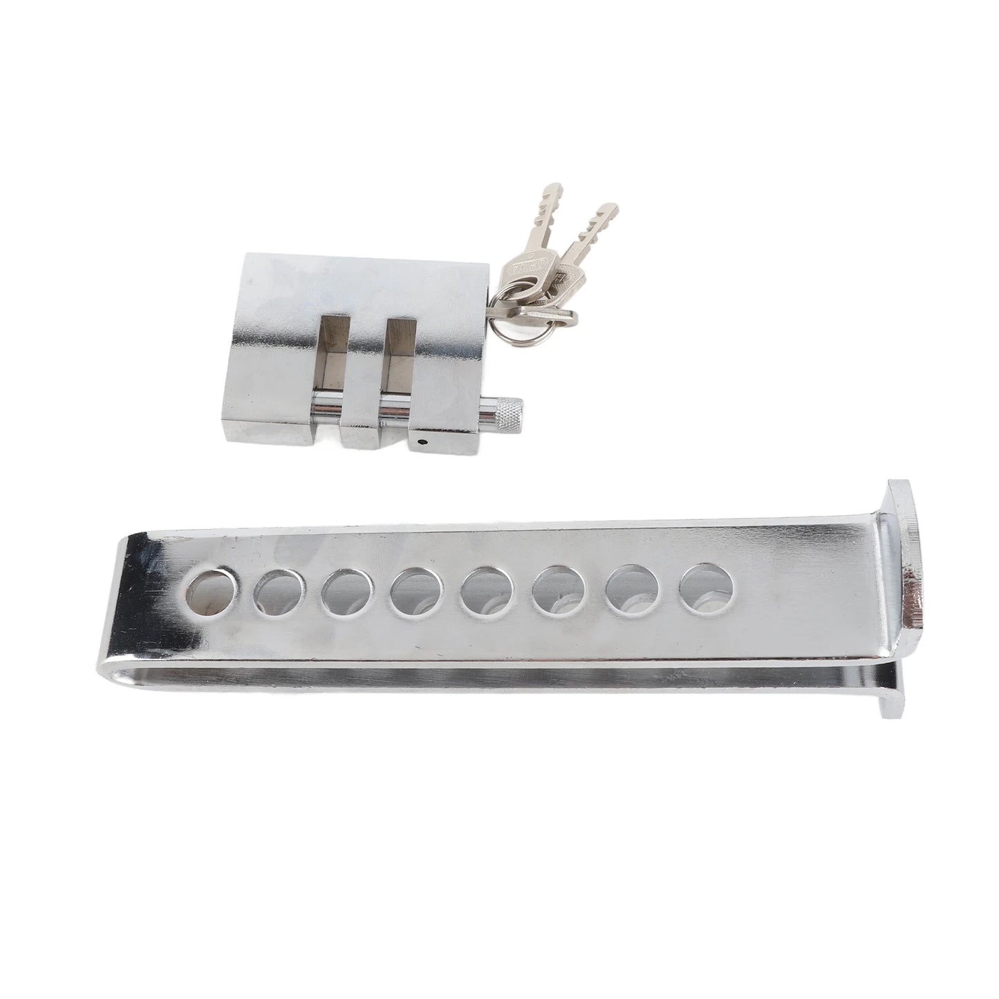 Anti‑theft Lock Door Lock Pedal Lock Anti Theft Device  Lock Car Brake Stainless Safety Lock Tool Accelerator Pedal Lock