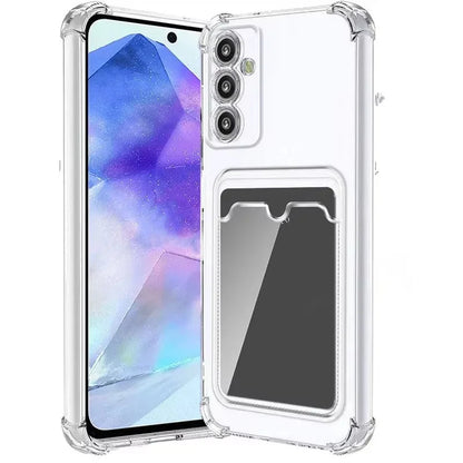 Clear Wallet Case for Samsung Galaxy A56 A55 A36 A26 A16 5G Card Cases Galaxy A54 A35 A25 A15 A34 A24 A14 A53 A33 A23 A52 Cover