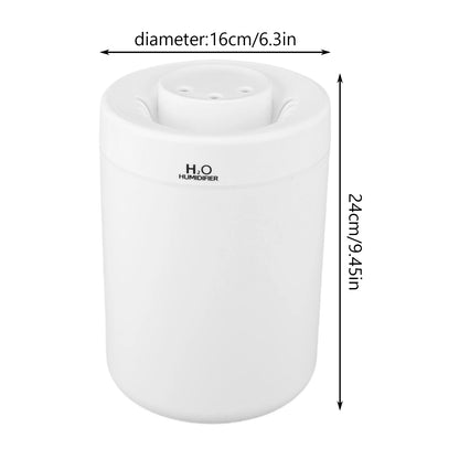 Humidifiers for Bedroom - Quiet (3L Water Tank) Essential Oil Diffuser Home/Large Room3 Modes Mute Water Supplement for Desktop