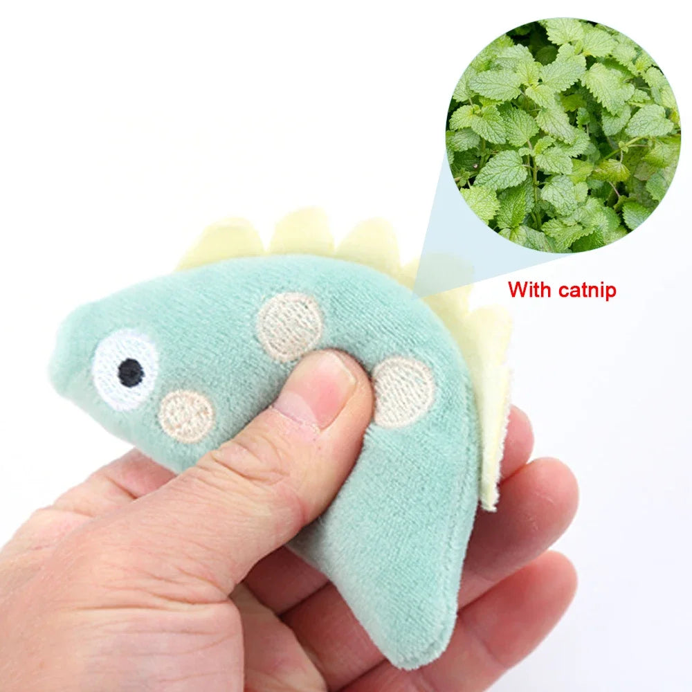 Cat Toy Catnip Interactive Plush Stuffed Chew Pet Toys Claw Funny Mint Soft Teeth Cleaning Toy For Cat Kitten Pet Products Mouse