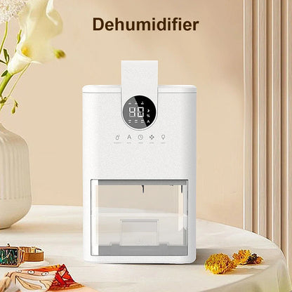 1000ML Electric Dehumidifier for Home Condensation Moisture with Timer Silent  Bedroom Office Kitchen Deodorizer Dryer