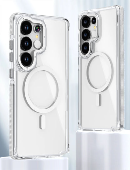 High Transparency  Magnetic Phone Case for Samsung Galaxy S25 S24 S23  Ultra S21 FE A56 A36 A26  A53 Magnetic Bracket Cover