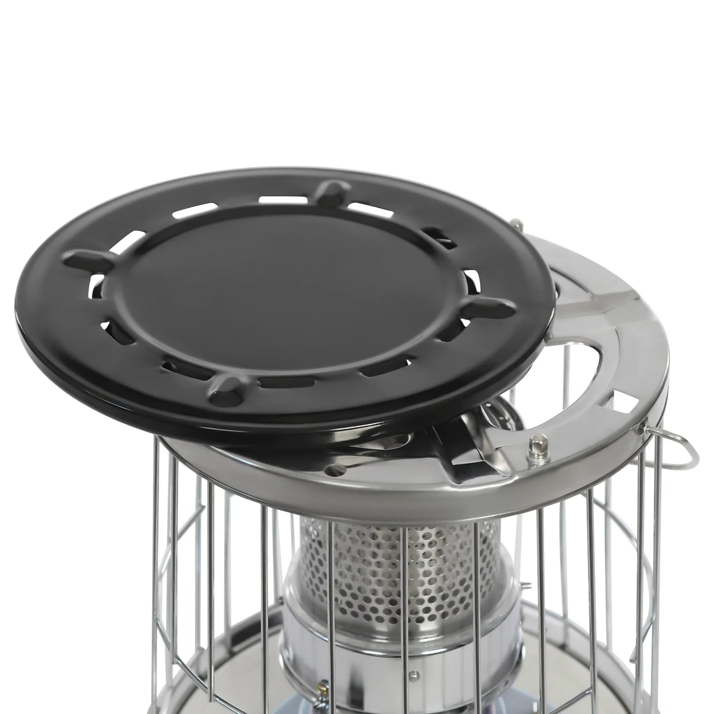 Kerosene Heater Gas Camping Paraffin Heaters For Home Indoor Portable Heating Stove Oil 360° Surround Burner W/6L Fuel Tank