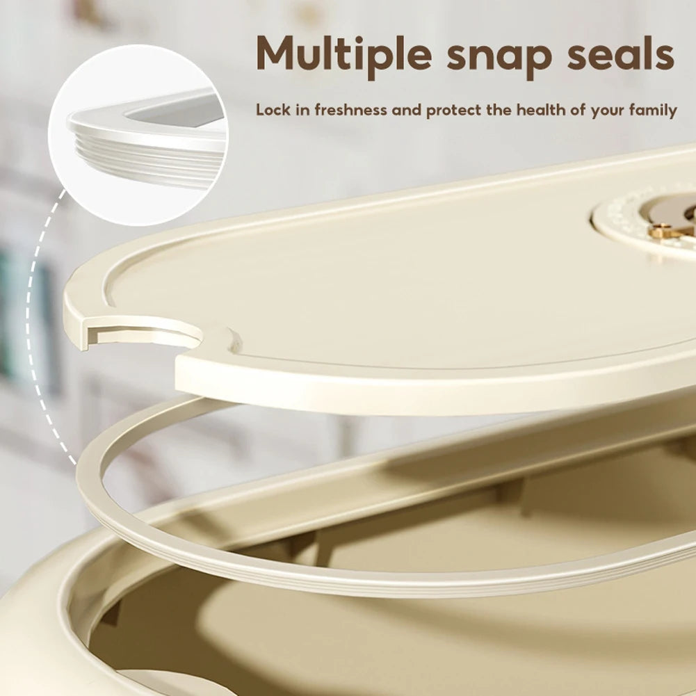 5/10KG Pet Food Rice Organizer Insect-Proof Rice Storage Container Keep Dry Fresh Soybean Corn Cereal Storage Box Large Capacity