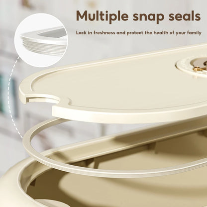 5/10KG Pet Food Rice Organizer Insect-Proof Rice Storage Container Keep Dry Fresh Soybean Corn Cereal Storage Box Large Capacity