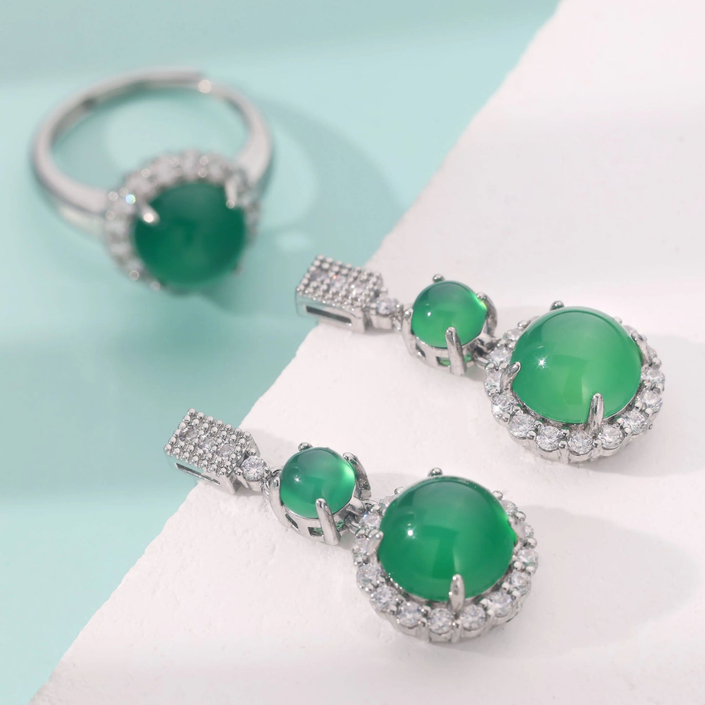 925 silver necklace bracelet set simple light luxury holiday birthday gift gift exquisite packaging gift box