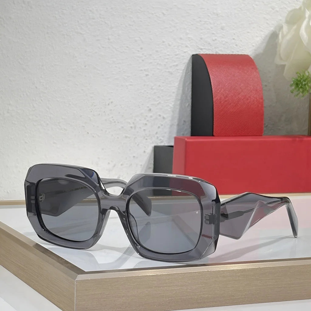 Women Square Tortoiseshell Sunglasses Fashion Trendy Designer Oversized Polarized UV Protection Perfect for Summer