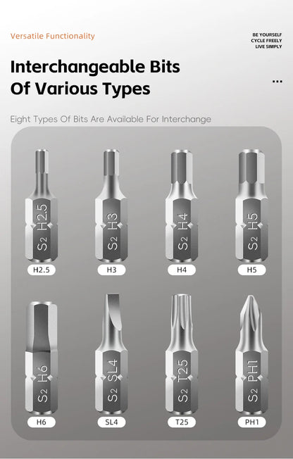 WEST BIKING Mini Ratchet Wrench Vacuum Portable Tubeless Tool Set Bicycle Motorcycle Emergency Multitool Tire Repair Kit E-Bikes