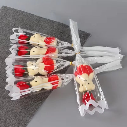 5 Romantic artificial rose bouquet sets, the perfect choice for Valentine's Day, weddings, birthdays and other occasions