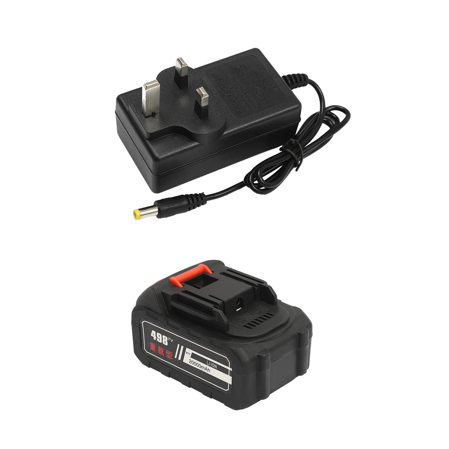 200W Cordless Pressure Washer Set Portable Pressure Cleaner Rechargeable Battery Car Water Gun Cleaning Machine