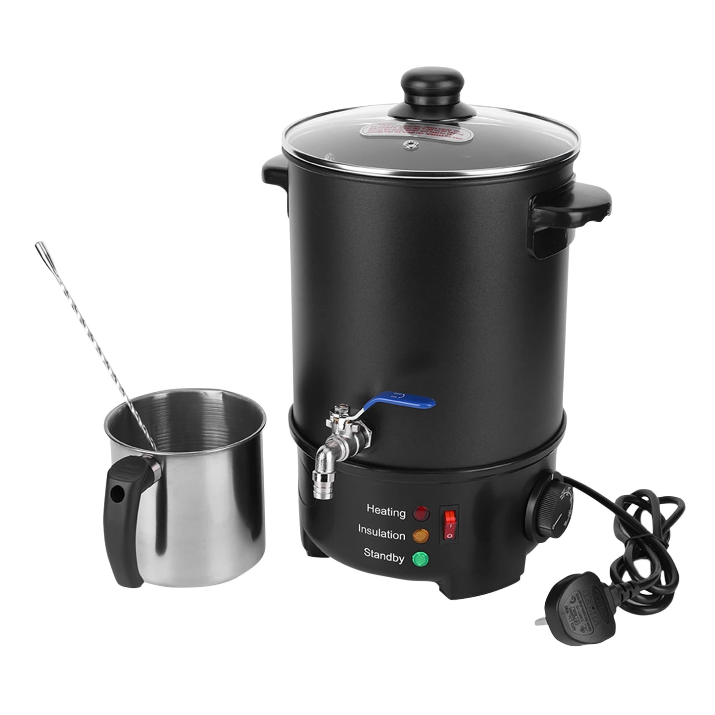 6L Candle Melting Pot Large Capacity Electric Wax Melt Machine Stainless Steel Wax Melting Furnace for Candle Soap Making