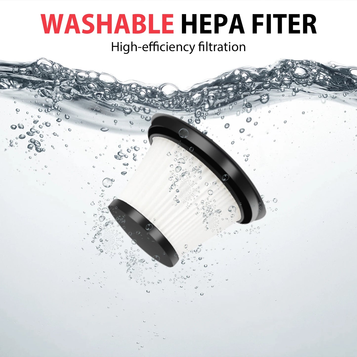 120W Cordless Vacuum Cleaner for Car, 5500Pa Suction, 2-IN-1 Handheld Car Vacuum Cleaner for Carpet, with 21V 2.2Ah Battery